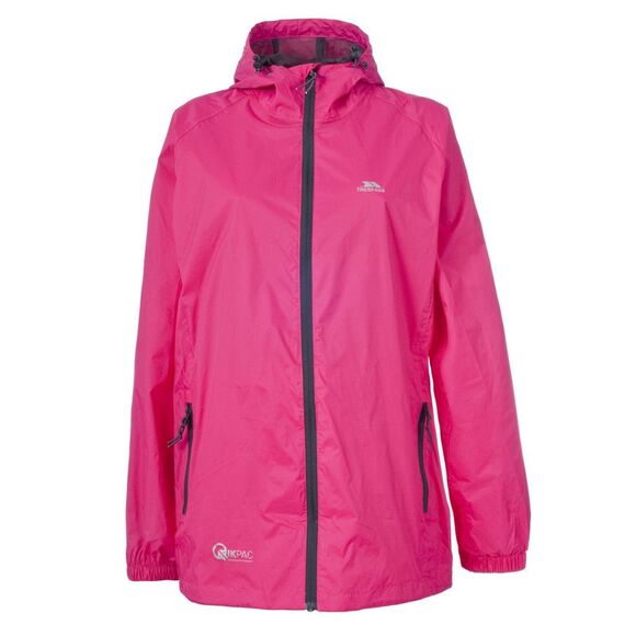 Trespass Adults Unisex Qikpac Packaway Waterproof Jacket / Sasparilla